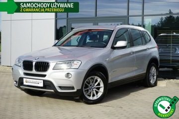 BMW X3 F25 SUV 2.0 20d 184KM 2012 BMW X3 Bixenon LED Grzane fotele Czujniki Tempomat