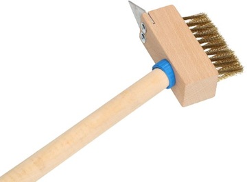 ПРОВОЛОЧНАЯ ЩЕТКА 100ММ СКРЕБОК 40ММ ВАЛ 2 ШТ.