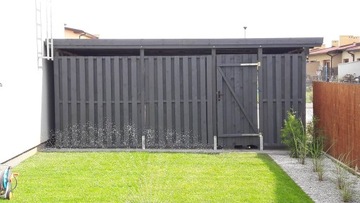 Wiata garażowa 300x500 CARPORT - zadaszenie PVC V1
