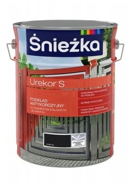 FARBA PODKŁADOWA ŚNIEŻKA UREKOR 5L CZARNY