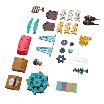 Малыш собрал демона-гайку колеса обозрения