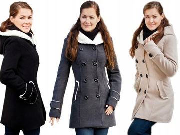 ИТАЛЬЯНСКОЕ ПАЛЬТО С КАПЮШОНОМ, ТЁПЛОЕ, И ДУШКА С ДУШКОЙ