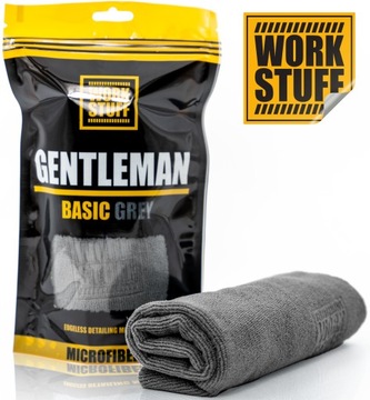 WORK STUFF GENTLEMAN GREY MIKROFIBRA BEZSZWOWA