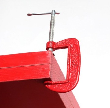 ЗАЖИМ СТОЛЯРНЫЙ ВИНТ МОДЕЛИРУЮЩИЙ ЗАЖИМ C 75мм