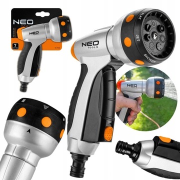Zraszacz wielofunkcyjny 7 funkcji z funkcją CLICK 15-706 NEO TOOLS