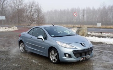 Peugeot 207 CC 1.6 VTi 120KM 2010 Peugeot 207 CC 1.6 120KM Kabriolet Zarejestrowany Klima Grzane fotele 1.6, zdjęcie 8