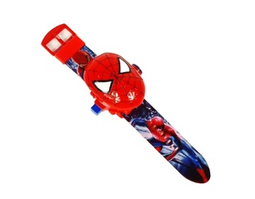 3D-ЧАСЫ Проектор ЧЕЛОВЕК-ПАУК Мстители фотографии