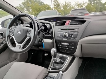Honda Civic IX Hatchback 5d 1.8 i-VTEC 142KM 2013 HONDA CIVIC IX 1.8 benzyna 140KM Salon PL Bezwypadkowy Niski przebieg, zdjęcie 5