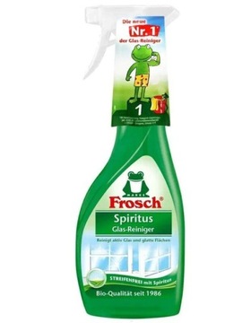 FROSCH SPRAY PŁYN DO SZYB SPIRITUS CITRUS GLASS REINIGER 500ML