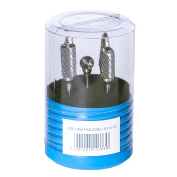 НАПИЛЬНИКИ ПО МЕТАЛЛУ НАБОР 5 VHM FI6 MIX