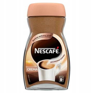 Nescafe CREMA kawa rozpuszczalna 200g
