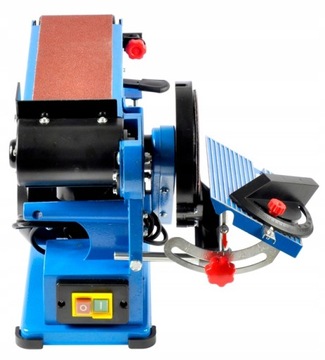 Szlifierka stołowa taśmowa dysk taśma 450W Bass