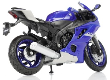 WELLY YAMAHA YZF-R6 1:18 Новая модель мотоцикла из металла