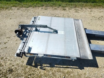 Rampa aluminiowa mostek sprezynowy z szyną