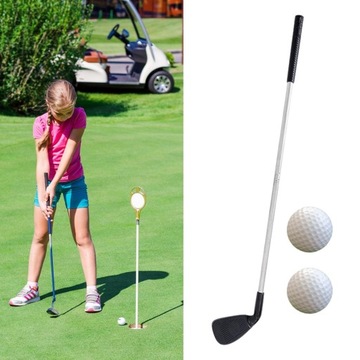 Chipping Club Golf Выдвижной измельчитель для гольф-клуба с 2 мячами для детей