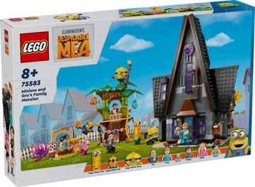 LEGO Minions Rodzinna rezydencja Gru i minionków 75583