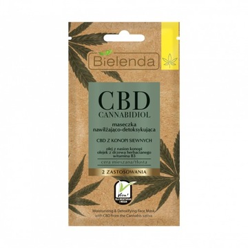 BIELENDA CBD CANNABIDIOL MASECZKA DETOKSYKUJĄCA 8g