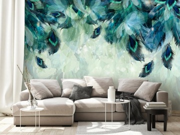 ПЕРО ЦВЕТЫ ФОТО ОБОИ 400x280 f-C-0490-a-a