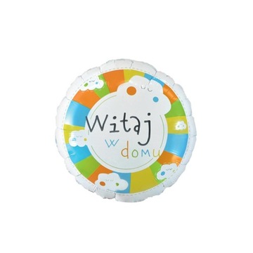 Balon foliowy Witaj w domu