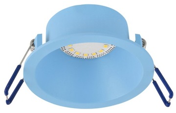 SA-12 BL GU10 MAX 35W 230V oczko sufitowe lampa sufitowa kolor niebieski