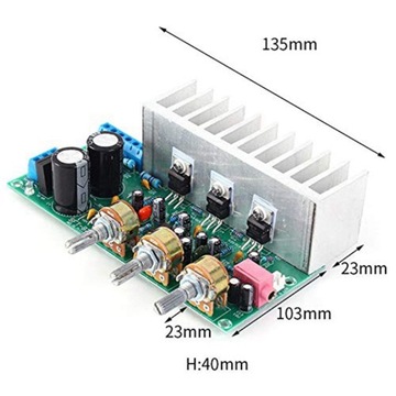 NE5532 2.1 бас-сабвуфер аудио усилитель Hi-Fi m