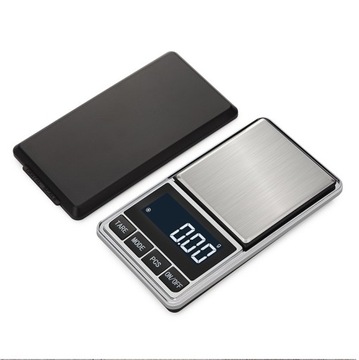 Вес 500 г 0,01 г электронный карман маленький + наклейка