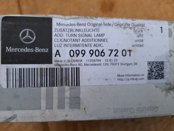 SVĚTLO SMĚROVKA MERCEDES W205 W253 W213 W447