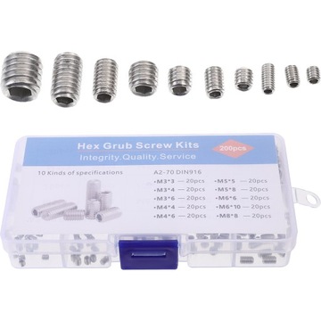 KLAMKI ZE STALI NIERDZEWNEJ MAŁE ŚRUBY