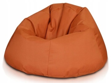 110х70 АПЕЛЬСИНОВЫЙ ПУФЛ ДЛЯ ГОСТИНОЙ ПОЛЬСКОЕ КАЧЕСТВО