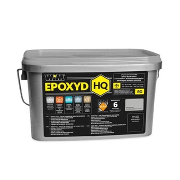 WIM EPOXYD HQ EPOKSYDOWA DWUSKŁADNIKOWA ZAPRAWA DO SPOIN 1KG 1/14 ANTRACYT