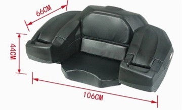 Багажник с сиденьем и спинкой для квадроцикла QUADA KAWASAKI SUZUKI YAMAHA HONDA