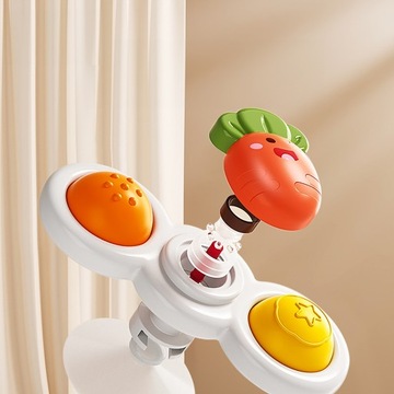 3 X Fidget Spiner Toy Toy Sensory Sandbanking с всасывающей чашкой