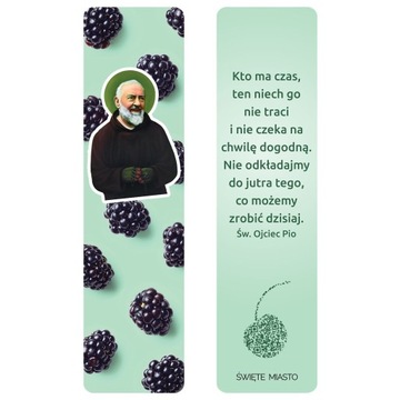 Zakładka do książki | Św. Ojciec Pio | Wiara