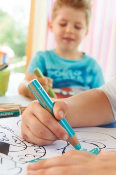 Kredki Stabilo Woody 3w1 6xPastelowe + Temperówka