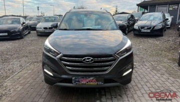 Hyundai Tucson III SUV 1.7 CRDI 115KM 2016 Hyundai Tucson 1.7crdi skory ledy Navi kamera bezwypadkowy max wersja zami, zdjęcie 2