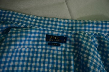 51 # POLO RALPH LAUREN # KOSZULA MĘSKA SLIM L