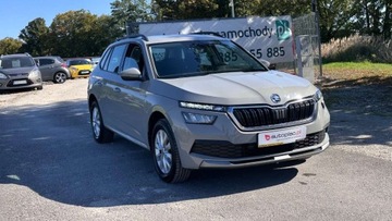 Skoda Kamiq Crossover 1.5 TSI 150KM 2021 Skoda Kamiq RATY 1.5 benz 150KM tylko 28tys km Zarej Klimatronic Gwarancja, zdjęcie 5