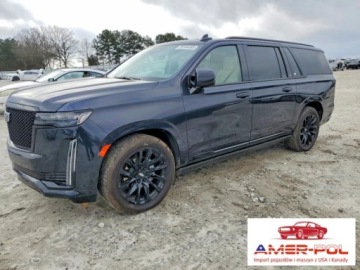 Cadillac Escalade III 2024 Cadillac Escalade 2024r., Sport Platinum, 6.2L, od ubezpieczalni 6.2 420KM