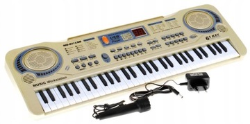 Pianinko dla dzieci Organy z mikrofonem MQ-811USB