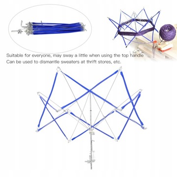 Устройство для намотки пряжи Swift Knitting Umbrella