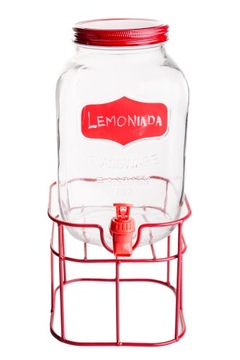 БАНКА Банка с краном и подставкой, 4 л, для напитков