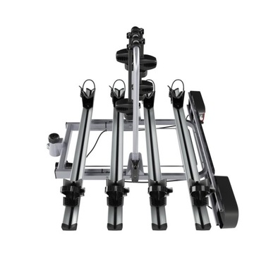 ПОЛКА ДЛЯ ВЕЛОСИПЕДОВ НА ПЛАТФОРМЕ С КРЮКОМ НА 4 ВЕЛОСИПЕДА - AMOS - ПОВОРОТНЫЙ ЗАМОК С 13 ПИНАМИ