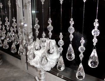 KRYSZTAŁKI makarony OGROMNA ŁEZKA 200cm w5 HIT