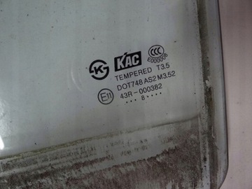 CHEVROLET CAPTIVA 08R SKLO (OKNO) DVEŘE LEVÝ ZADNÍ