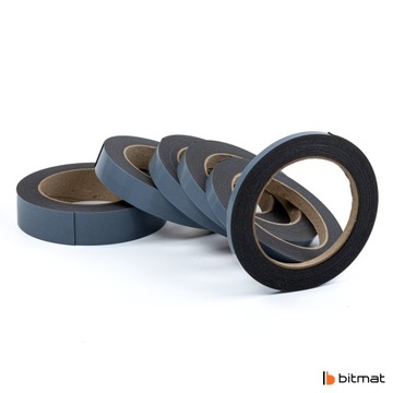 Клейкая лента двусторонняя 25мм, ширина 0,8мм, прочная, долговечная, 5м.