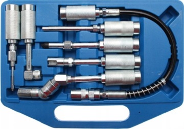 Adapter i zestaw akcesoriów do smarownic 7 szt