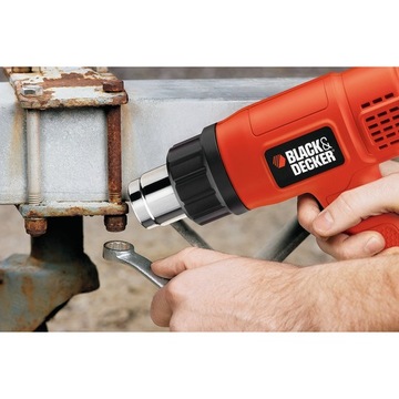 ЭЛЕКТРИЧЕСКАЯ ТЕПЛОВАЯ ПИСТОЛЕТКА 1750ВТ 600°C 230В 2-СТУПЕНЧАТАЯ BLACK DECKER KX1650