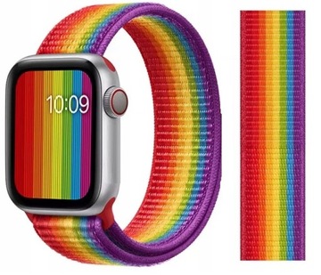 PASEK DO APPLE WATCH 2 3 4 5 6 7 8 9 SE ULTRA 2 38/40/41/42/44/45/49mm Rzep