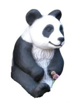Panda figura betonowa do ogrodu