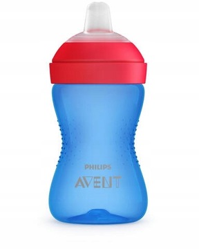 Philips Avent Kubek z miękkim ustnikiem 300ml 9m+ niebieski SCF802/01